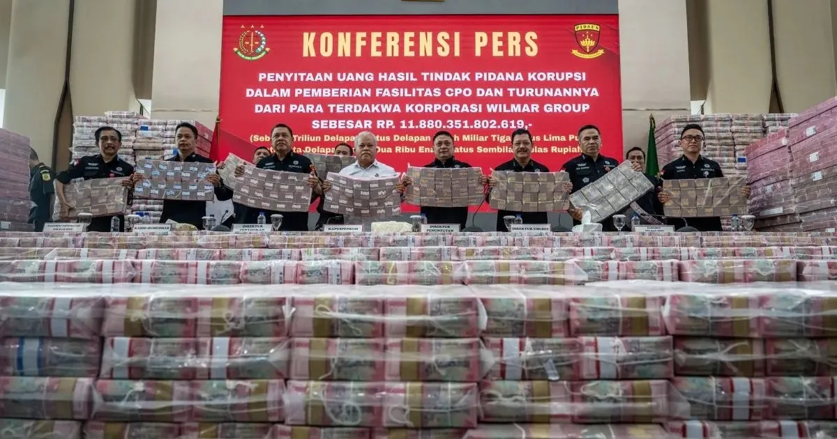 Kejagung Sita Rp11 Triliun Dari PT Wilmar Group Terkait Kasus CPO